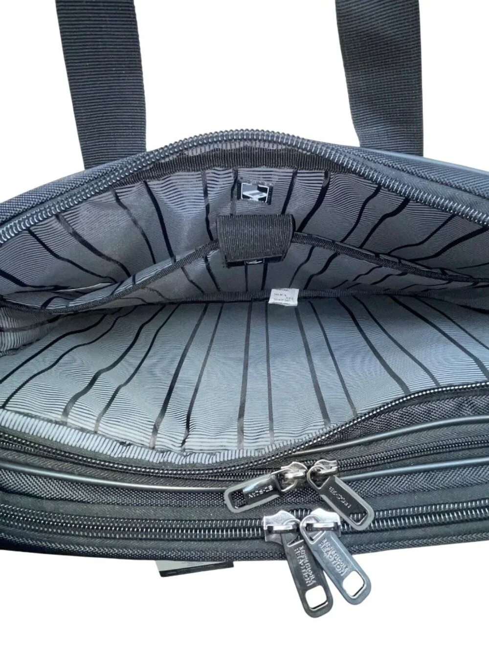 Kenneth Cole Reaction Men’s Black Nylon R-Tech 17.3” Laptop Business Case
